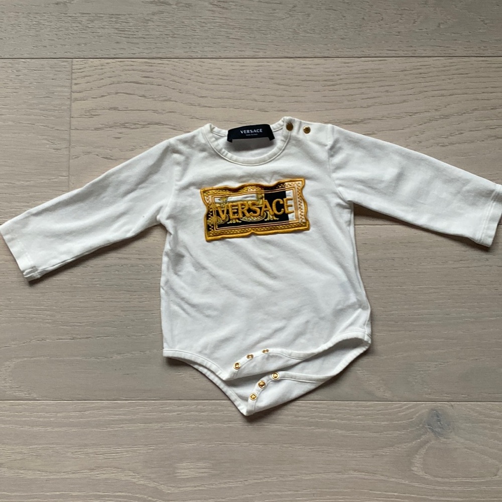 VERSACE infant bodysuit